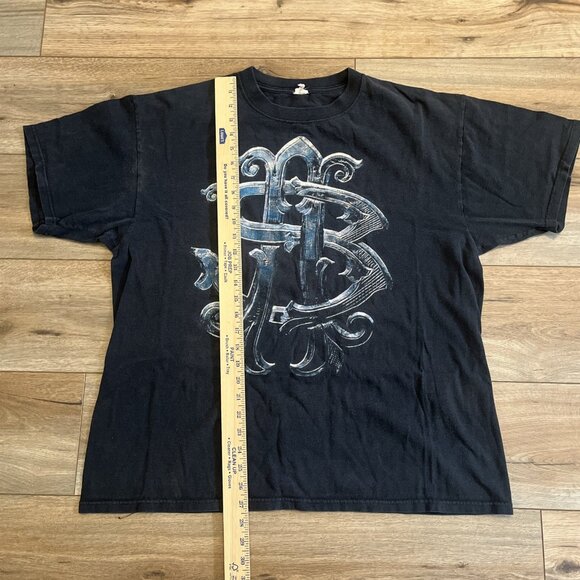 Nickelback Dark Horse 2009 Tour T Shirt Adult SZ XL Black Rock Band Concert - Picture 3 of 13